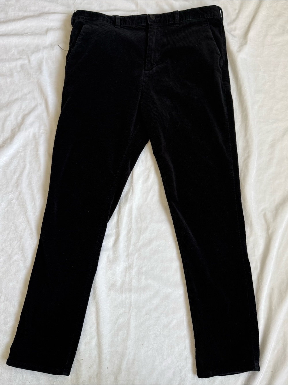 PacSun Men's Black Corduroy Trousers